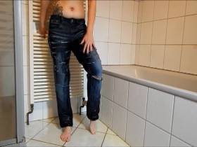 Pee jeans for a User
