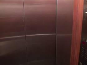 Cum explosion in the elevator