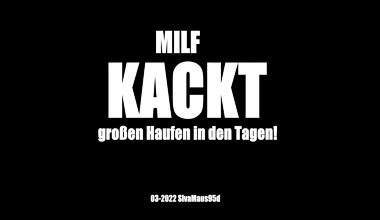 Milf KACKT großen Haufen in den Tagen!