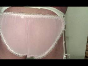 cute pink panties Pooped