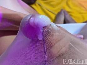 Pantyhose Mutual Masturbation