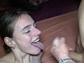 Shoot it all in my mouth, I'll swallow every drop.