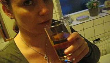 Mein erstes Glas Pisse