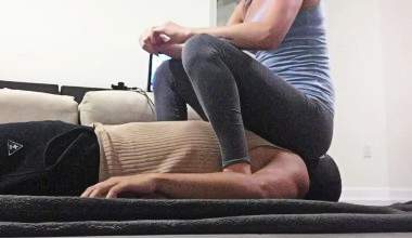 Sein Gesicht - meine Sitzunterlage! 