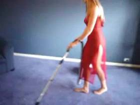 Sexy when vacuuming
