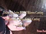 Diana 20j. beim BDSM Sklaven-Casting - Teil 1 von 3