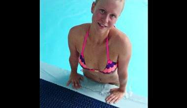 AO Fick im Schwimmbad