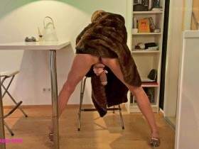 TSXXL-ANGEL23X6 Horny Loaded in my mink coat!!