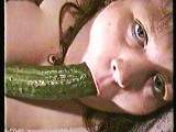 Teen - fucked with the cucumber