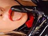 Latexhandschuhe necken
