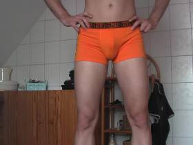 Boxershorts vollgepisst und vollgeschissen
