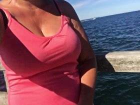 Breasts by the sea and more