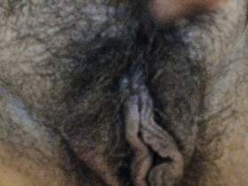 Hairy pussy and ass stinky farts