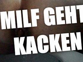 MILF GEHT KACKEN IM DUNKELN!