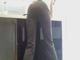 Blond Büro Poop