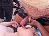 The bareback gangbang sluts! 3 cum sluts get pumped full! Part 16