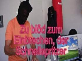 ZU BLÖD ZUM EINBRECHEN