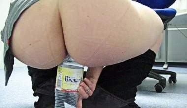 Die Wasserflasche meines Chefs
