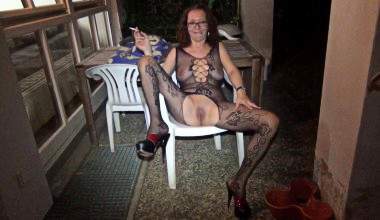 Fickfleisch im Catsuite