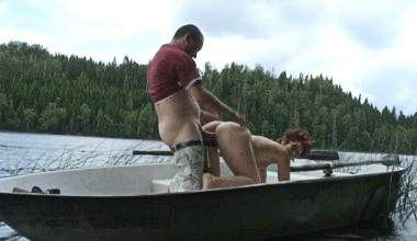 Fick auf dem Boot