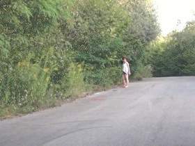 Provokation auf der Straße