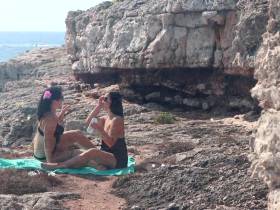 Hobbyfilmer auf Mallorca schön abgesaugt