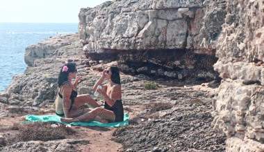 Hobbyfilmer auf Mallorca schön abgesaugt