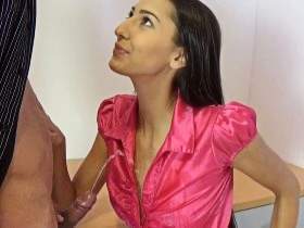 Sack cream and piss mixed together in my fuck face!