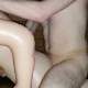 Hard fucking male inflatable sexdoll on my waterbed