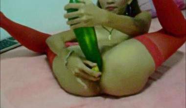      Die Papaya  wird vernascht