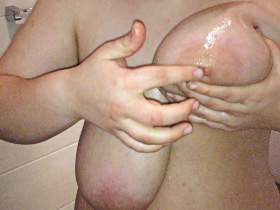 Oily Mega Breasts