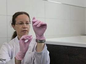 Custom clip featuring a smock, watch and yogurt, Sploshing