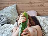 XXL cucumber fuck - Part 2