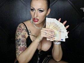 Vorschaubild vom Privatporno mit dem Titel "Wichshilfe für notgeile Zahlfotzen!" von CherieNoir