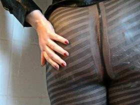 wet nylons