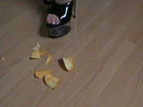 Crunching Chips Trampling