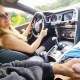 JERKING OFF WHILE DRIVING?! PERVERT HITCHHIKER BRAVELY CUMS IN THE CAR!