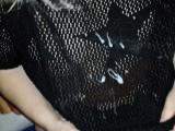 Sperm-patch net shirt