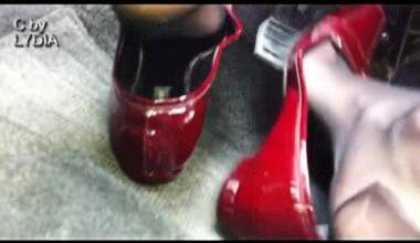 MEINE NEUEN ROTEN HIGH HEELS