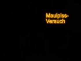 Maulpissversuch