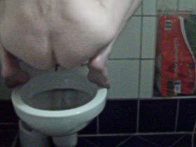 Here I piss and shit on the toilet transporttherum :-)