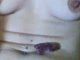 Blutiger Tampon