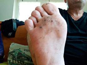 POV - lick the soles of my feet clean