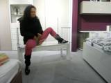 Pissstrahl in the furniture store (Pink Nylon)