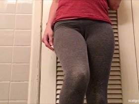 Sweaty Pantyhose Pee