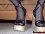 Heisse Kork Heels