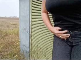 peeing on wind turbines