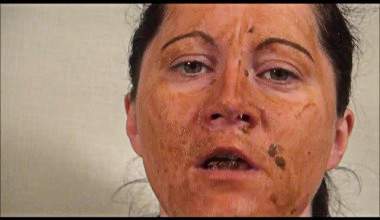 völlig scat im Badezimmer