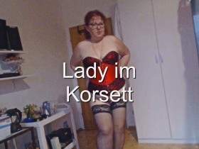 Lady im Korsett