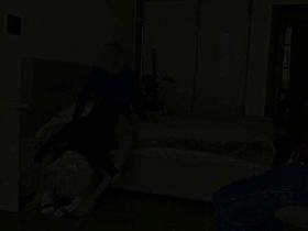 CUCKOLD LICK THE CUM FROM THE STRANGER MAN